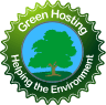 Green Hosting via Carbon Offset through Carbon Credits with Green Mountain Energy
